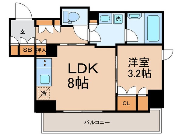 クロスレジデンス六義園の物件間取画像